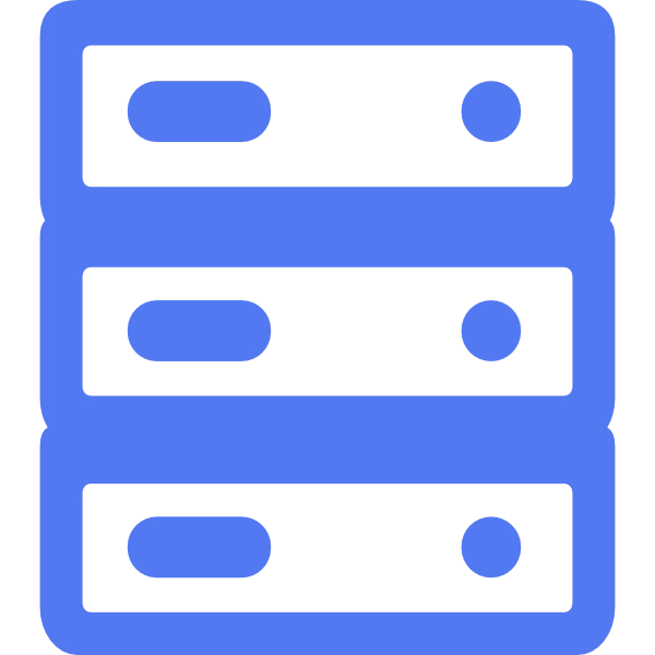 Icono de Racks y gabinetes de datos
