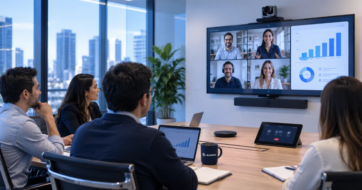 Sistemas de videocolaboración empresarial - JL Business