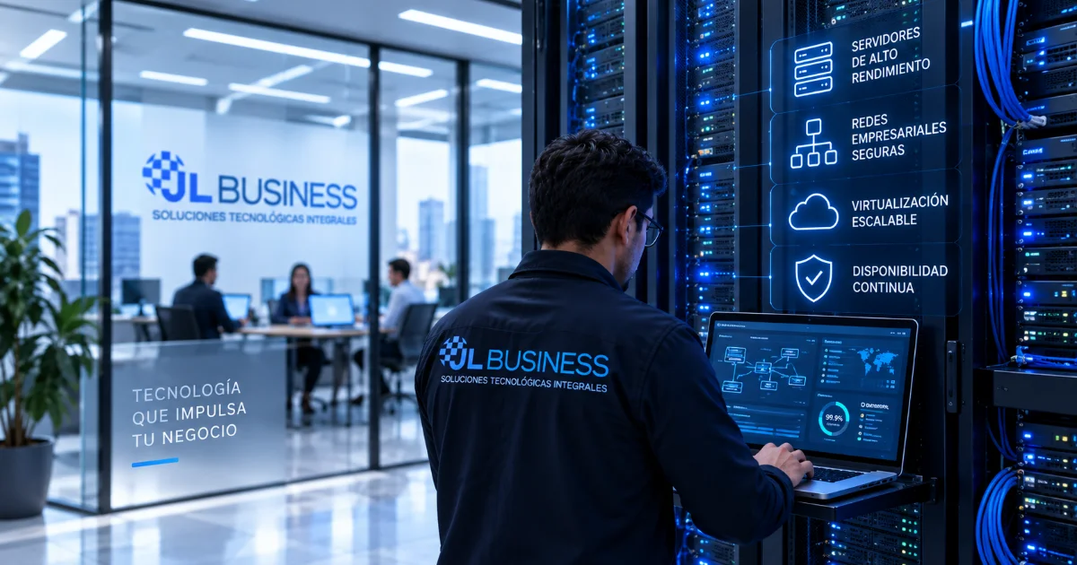 Infraestructura TI para empresas - JL Business