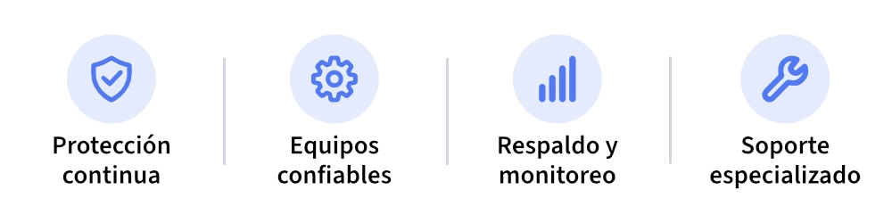 Arreglo de iconos de energía segura, negocios sin límites - Protección eléctrica