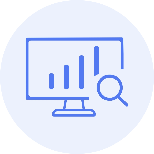 Icono de monitoreo y auditoría - Ciberseguridad