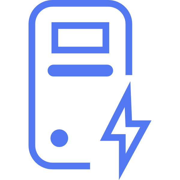 Icono de Sistemas UPS interactivo y online